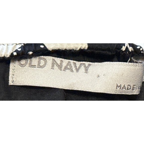 Old Navy Sundress w/Tie Neck Geometric Pattern Cotton Blend Junior's Size M - Picture 13 of 13